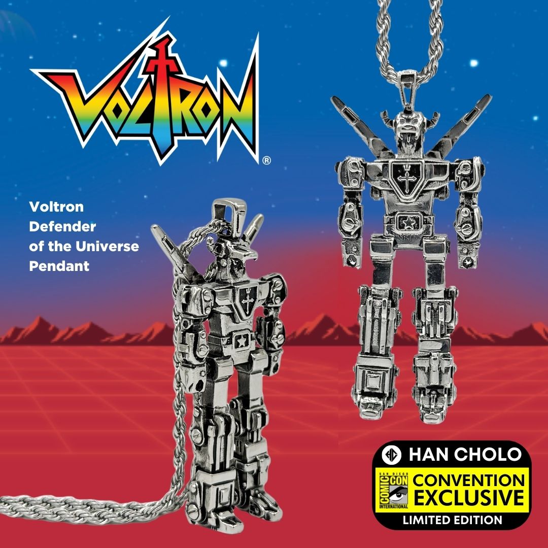 Voltron VLD Robot Necklace