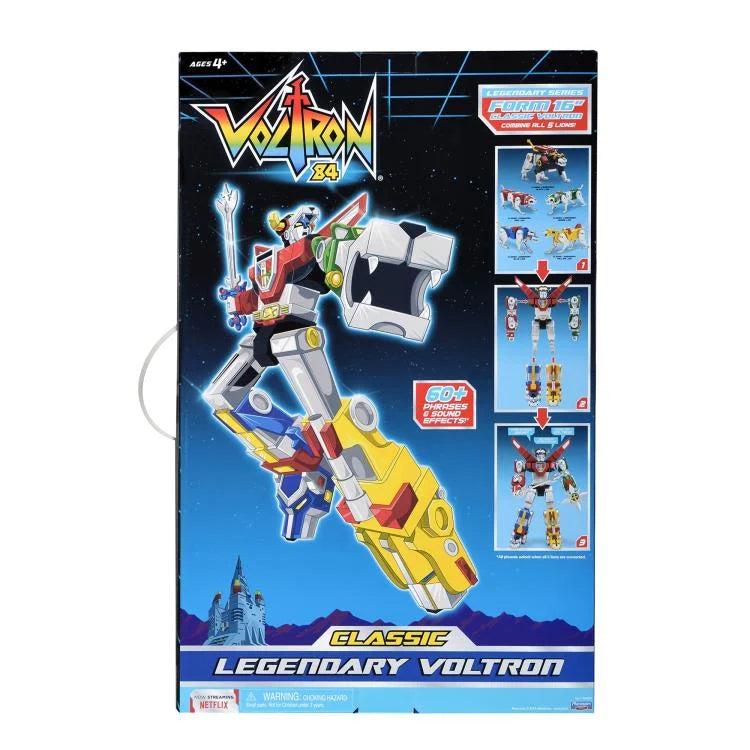 Voltron: Defender of the Universe 40th Anniversary Classic Legendary Voltron 16" Action Figure by Playmates