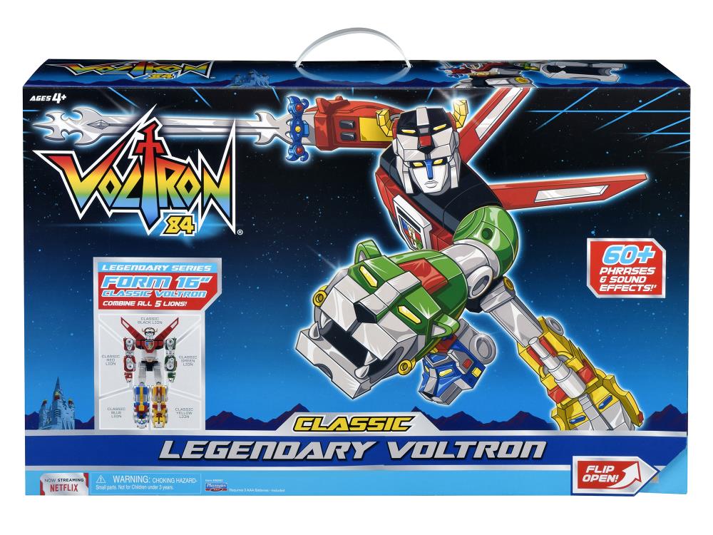 Voltron: Defender of the Universe 40th Anniversary Classic Legendary Voltron 16" Action Figure by Playmates