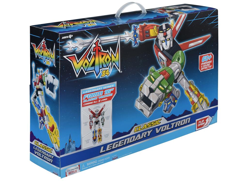 Voltron: Defender of the Universe 40th Anniversary Classic Legendary Voltron 16" Action Figure by Playmates