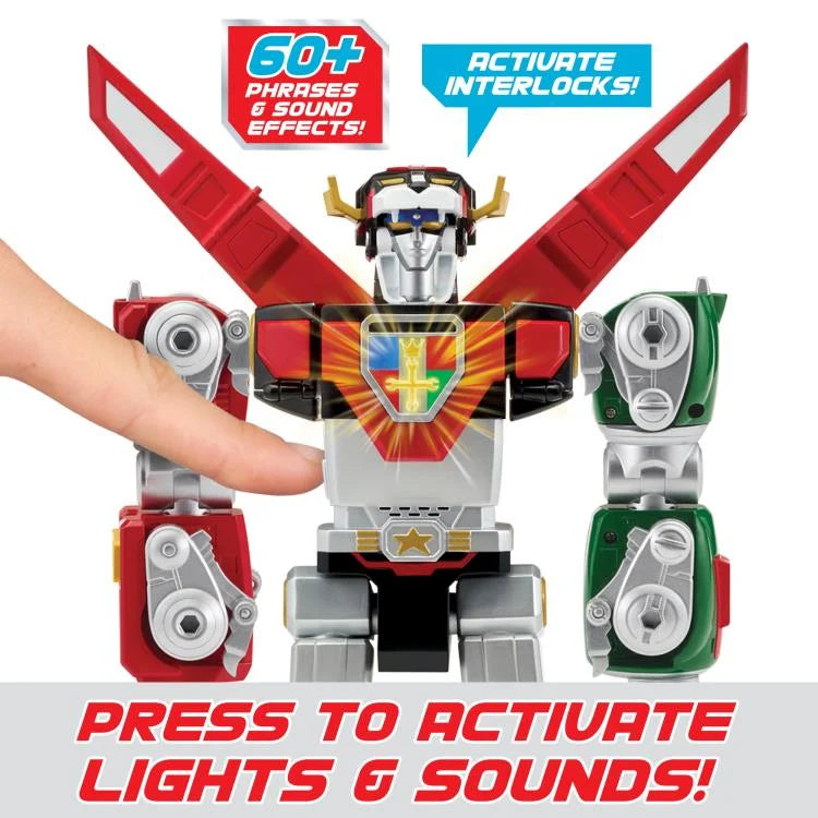 Voltron: Defender of the Universe 40th Anniversary Classic Legendary Voltron 16" Action Figure by Playmates