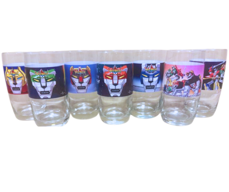 FULL set of 4 Hands Voltron Glasses