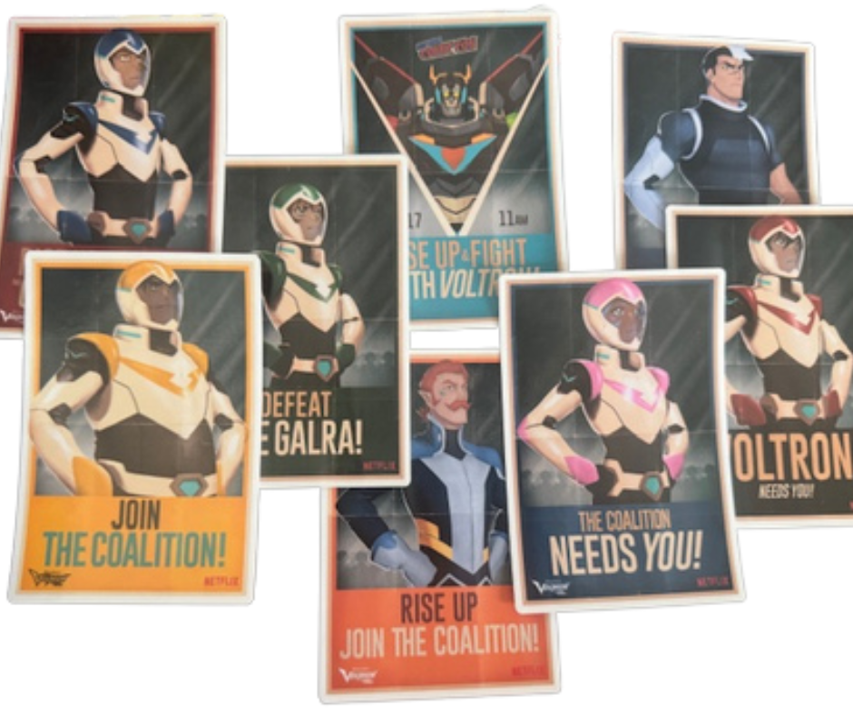 NYCC poster replica decals BRAND NEW
