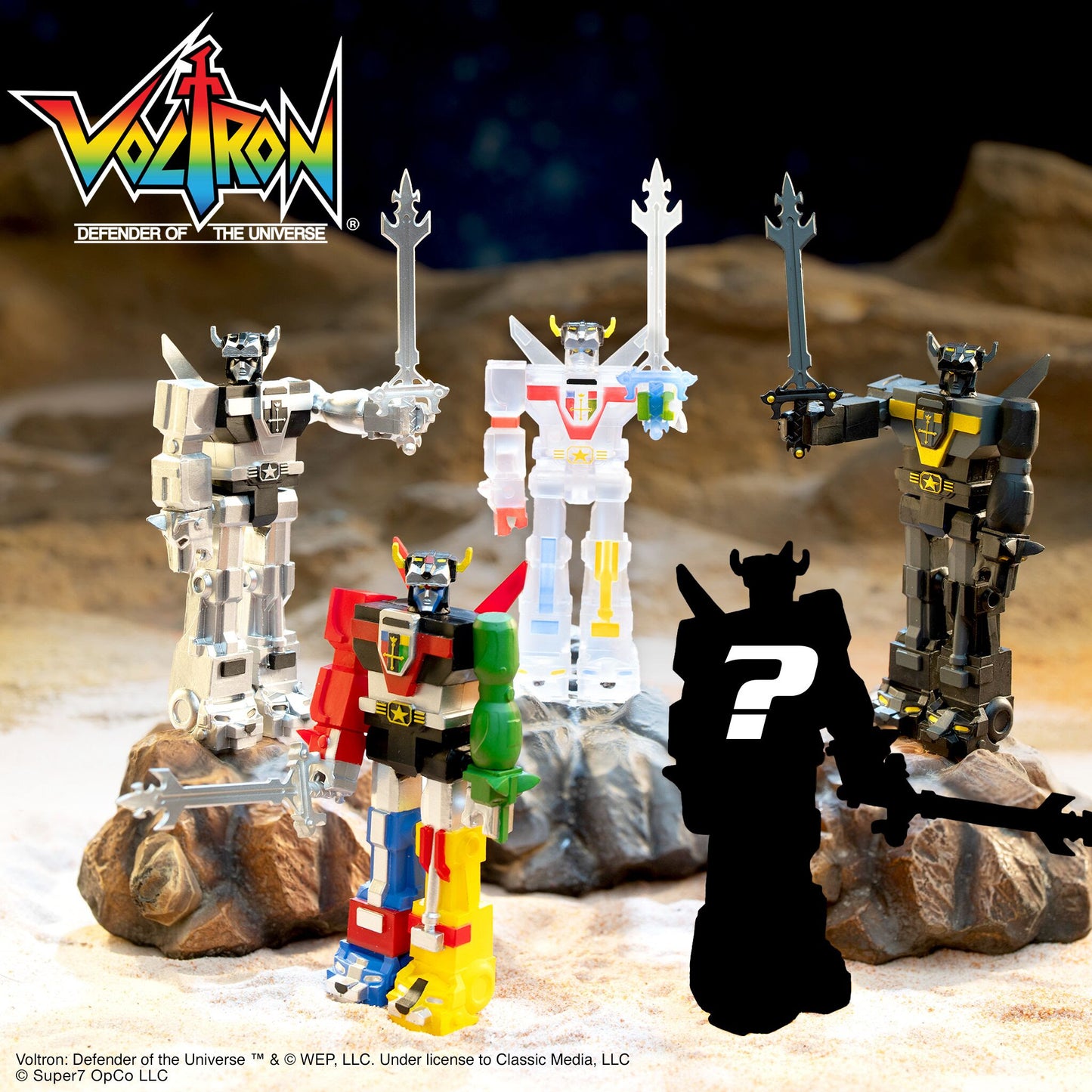 Voltron Blind Box by Super 7