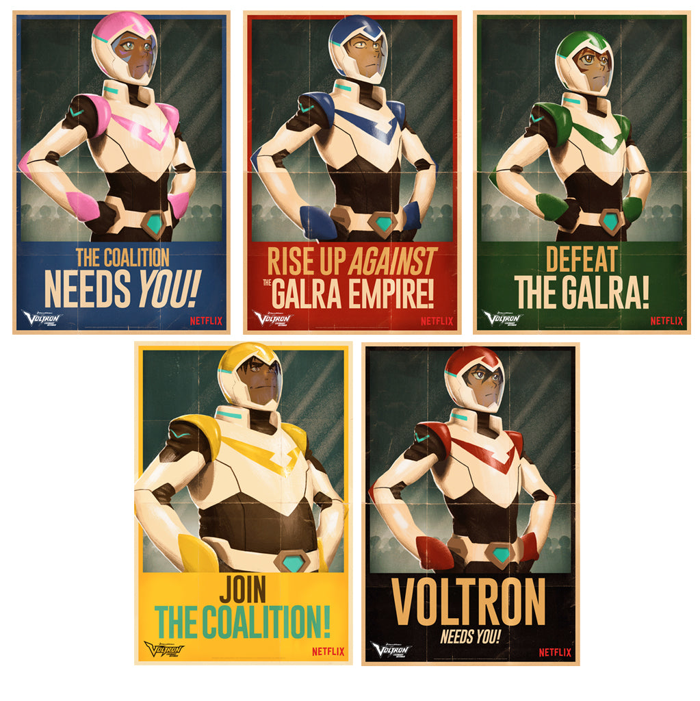 NYCC 17 EXCLUSIVE POSTER SET OF 5