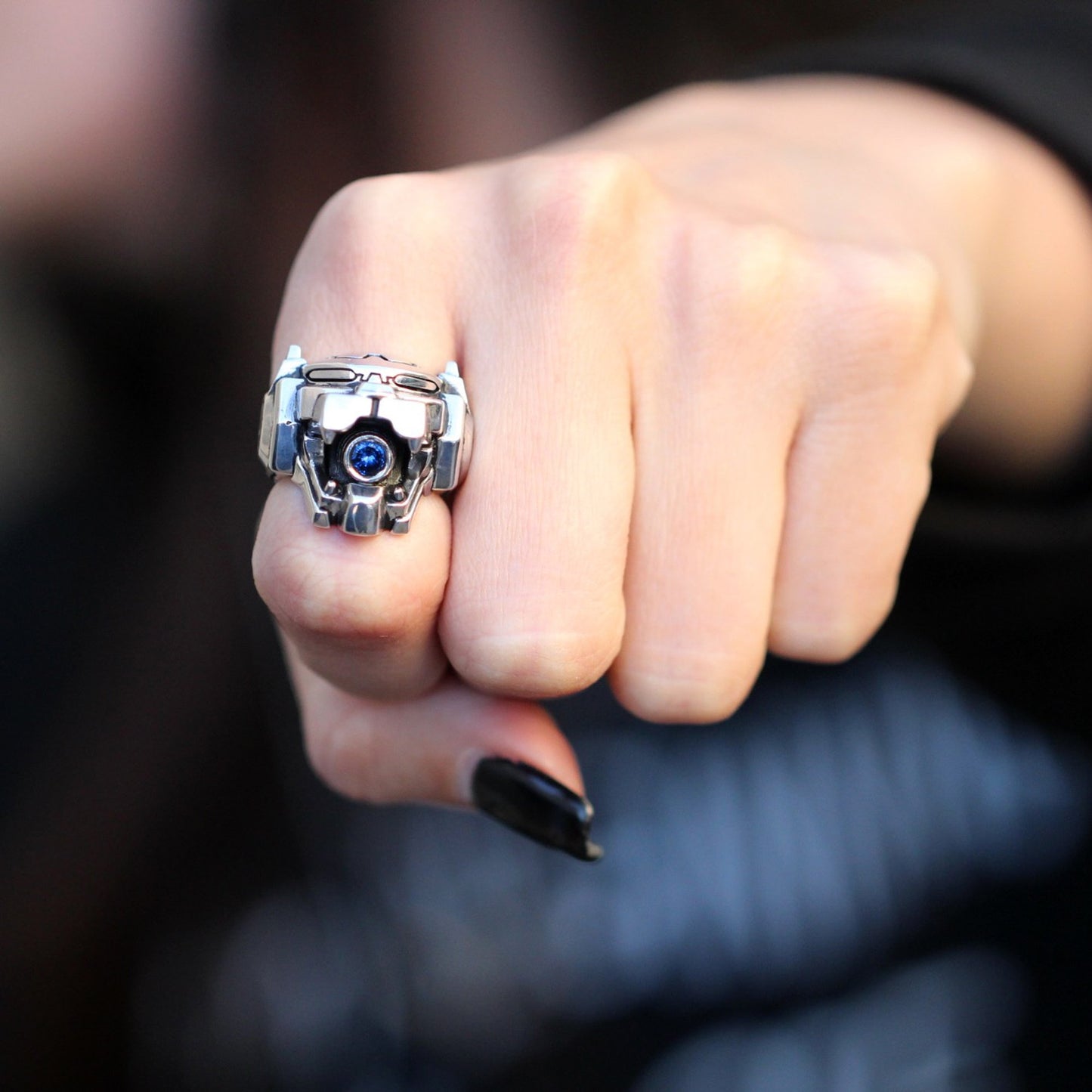 Blue Lion Ring Free decal with purchase