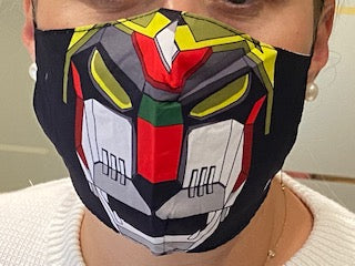 Voltron Black Lion Face Mask