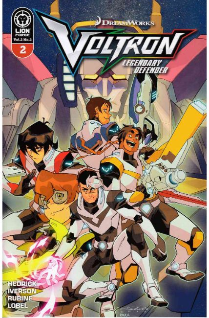 Voltron Legendary Defender Volume 2 Issue #2 Variant Cover Brand New