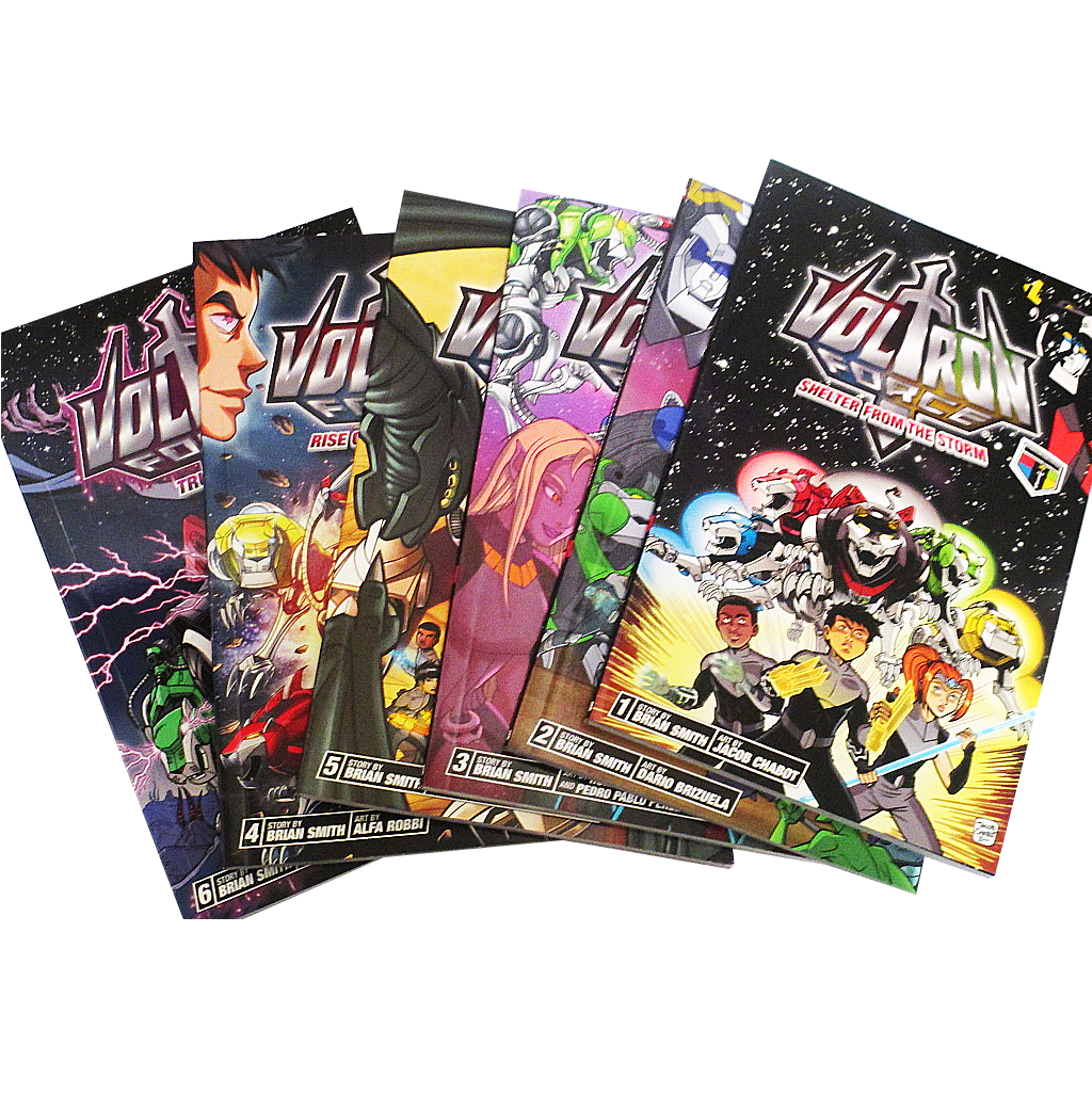 Voltron Force Comics Volumes 1-6 FULL SET by Viz Media