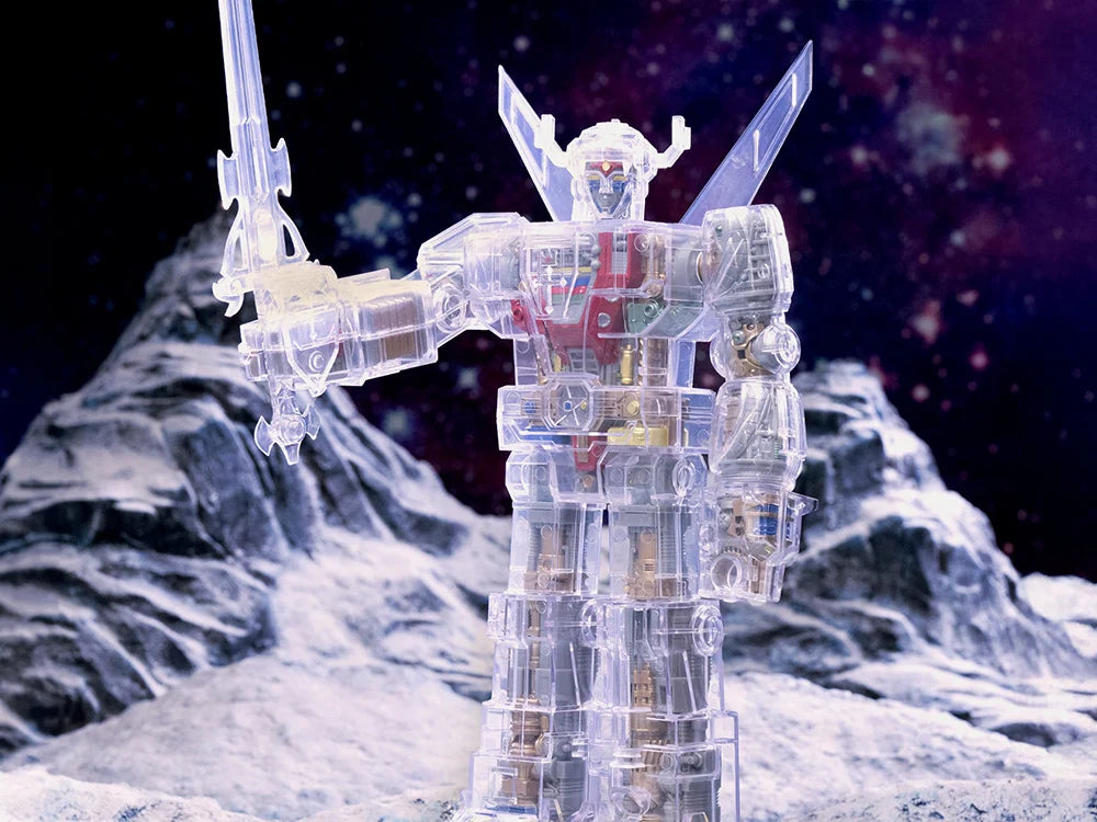Voltron Super Cyborg Figure CLEAR by Super 7 Now Shipping!