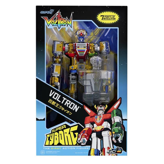 Voltron Super Cyborg Figure CLEAR by Super 7 Now Shipping!