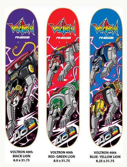Voltron 40th Black Lion Board BRAND NEW