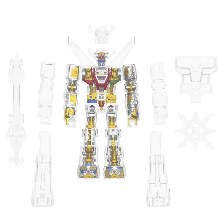 Voltron Super Cyborg Figure CLEAR by Super 7 Now Shipping!