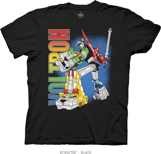 Voltron Vertical T-Shirt BRAND NEW