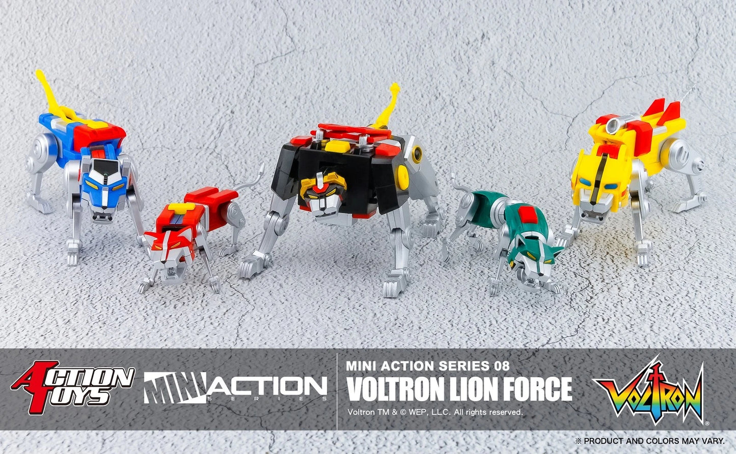 Voltron Mini Action Voltron Lion Force Figure PRE-ORDER