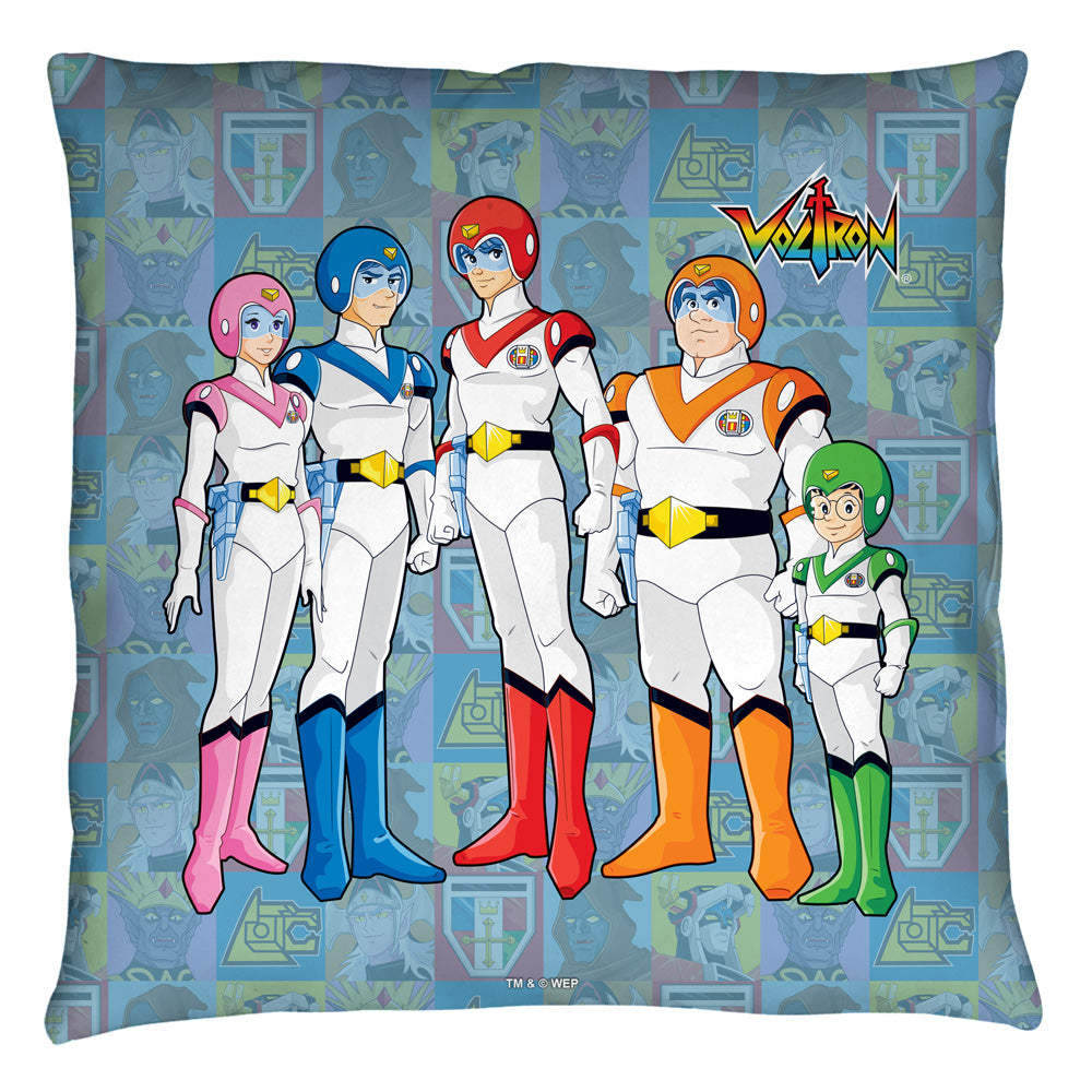 Voltron Team throw pillow NEW