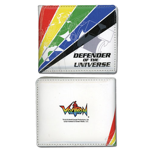 Voltron Wallet Battle Pose White